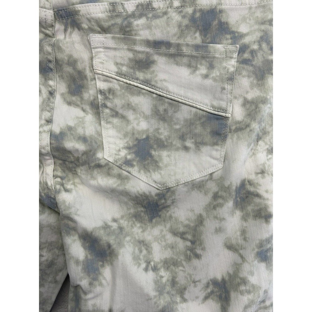 Skinnygirl Maggie Women’s Skinny Crop Jean Capri Cloud Dancer Stonewash New 12 - Picture 7 of 11
